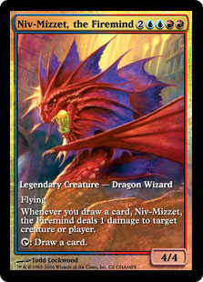 Niv-Mizzet, the Firemind (foil) (full art)