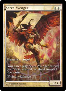 Serra Avenger (foil) (full art)