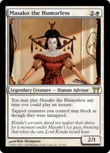 Masako the Humorless (foil)