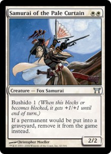 Samurai of the Pale Curtain (foil)