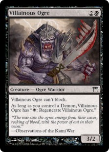 Villainous Ogre (foil)
