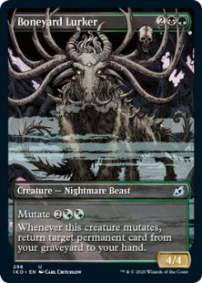 Boneyard Lurker (foil) (showcase)