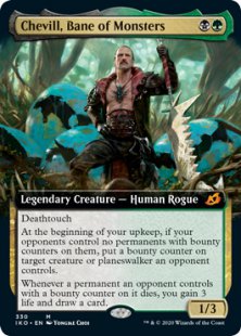 Chevill, Bane of Monsters (foil) (extended art)