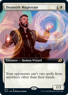 Drannith Magistrate (foil) (extended art)