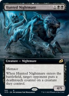 Hunted Nightmare (foil) (extended art)