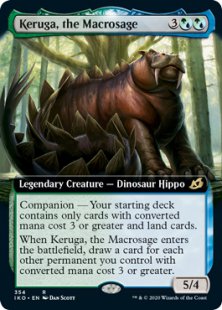 Keruga, the Macrosage (foil) (extended art)