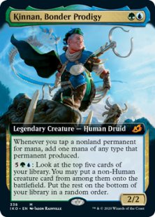 Kinnan, Bonder Prodigy (foil) (extended art)