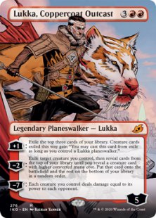 Lukka, Coppercoat Outcast (foil) (borderless)