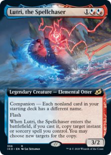 Lutri, the Spellchaser (foil) (extended art)