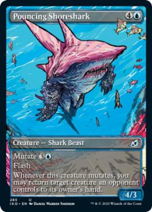 Pouncing Shoreshark (foil) (showcase)