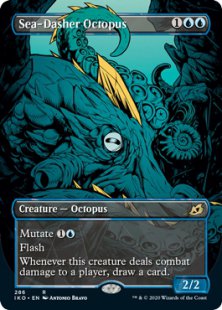 Sea-Dasher Octopus (foil) (showcase)