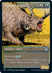 Trumpeting Gnarr (foil) (showcase)