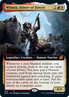 Winota, Joiner of Forces (extended art)