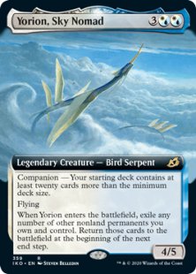 Yorion, Sky Nomad (foil) (extended art)