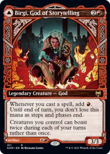 Birgi, God of Storytelling (foil) (showcase)