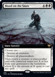 Blood on the Snow (foil) (extended art)
