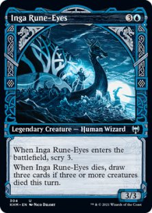 Inga Rune-Eyes (foil) (showcase)