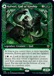 Kolvori, God of Kinship (foil) (showcase)