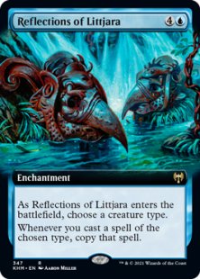 Reflections of Littjara (foil) (extended art)