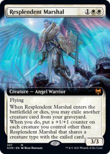 Resplendent Marshal (foil) (extended art)