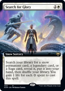 Search for Glory (foil) (extended art)