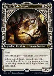 Sigrid, God-Favored (foil) (showcase)