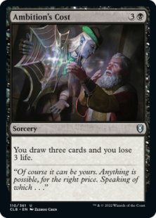 Ambition's Cost (foil)