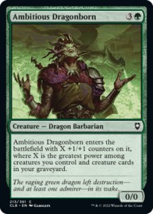 Ambitious Dragonborn (foil)