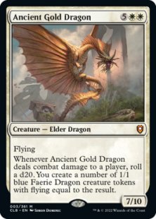 Ancient Gold Dragon (foil)