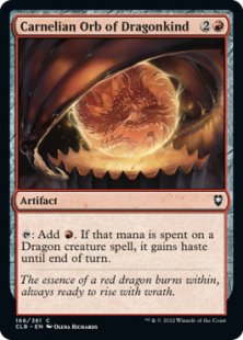 Carnelian Orb of Dragonkind (foil)