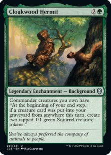 Cloakwood Hermit (foil)