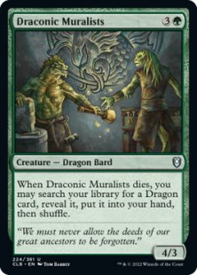 Draconic Muralists (foil)