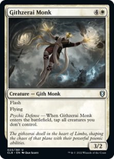 Githzerai Monk (foil)