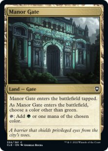 Manor Gate (foil)