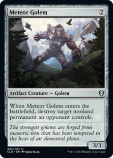 Meteor Golem (foil)