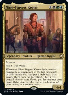 Nine-Fingers Keene (foil)