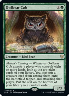 Owlbear Cub (foil)