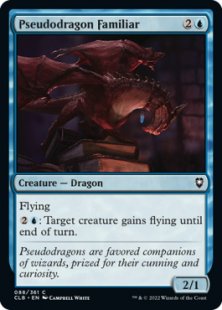 Pseudodragon Familiar (foil)