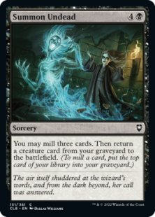 Summon Undead (foil)