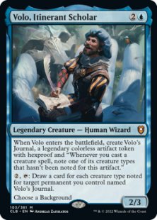 Volo, Itinerant Scholar (foil)