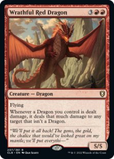 Wrathful Red Dragon (foil)