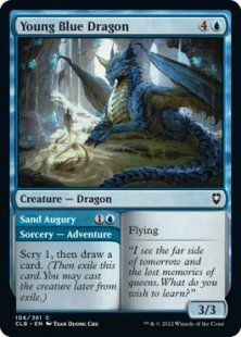 Young Blue Dragon (foil)