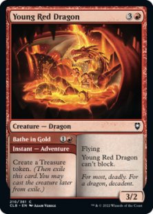 Young Red Dragon (foil)