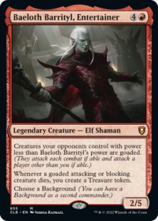 Baeloth Barrityl, Entertainer (foil)