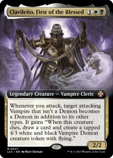 Clavileño, First of the Blessed (#27) (foil) (extended art)