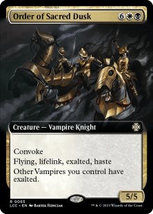 Order of Sacred Dusk (extended art)