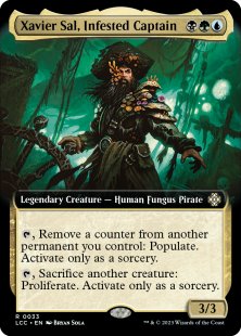 Xavier Sal, Infested Captain (extended art)