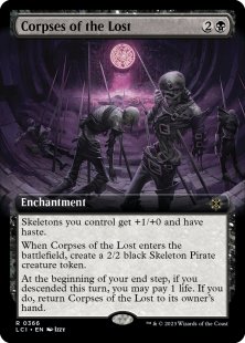 Corpses of the Lost (foil) (extended art)