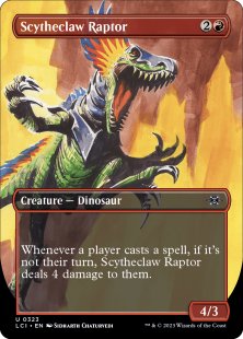 Scytheclaw Raptor (foil) (borderless)