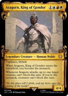 Aragorn, King of Gondor (#448) (showcase)